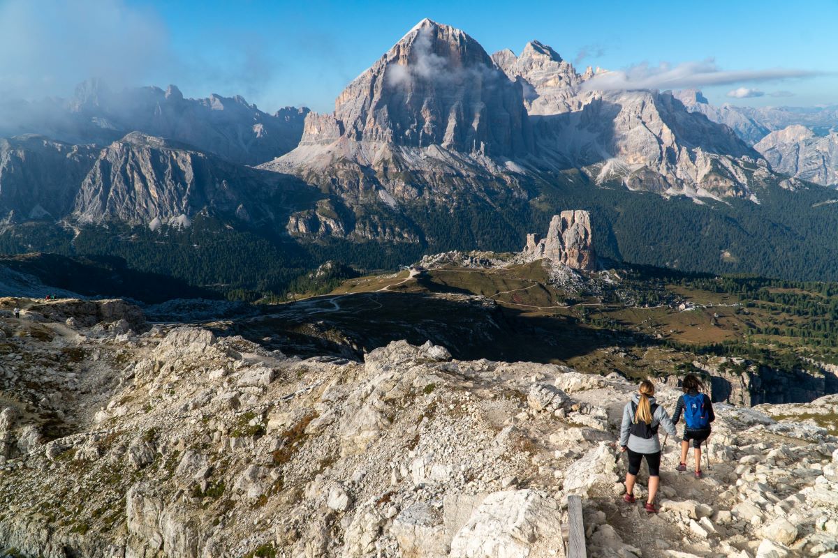 Dolomiti di Brenta Trek, trekking at high altitude