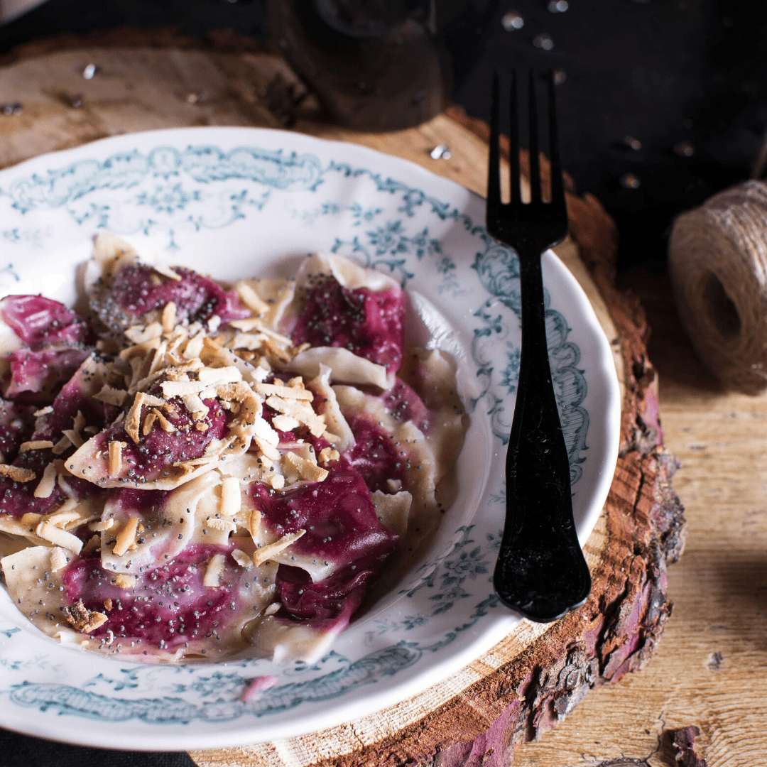 Pan Roasted Skate with Beetroot and Parmesan recipe